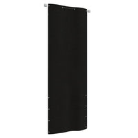 Thumbnail for Balkon-Sichtschutz Schwarz 80x240 cm Oxford-Gewebe