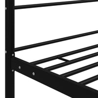 Thumbnail for Himmelbett Schwarz Metall 200x200 cm