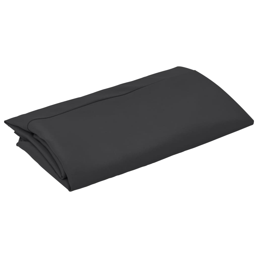 Ersatzbezug für Sonnenschirm Schwarz 300 cm
