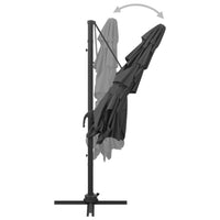 Thumbnail for Sonnenschirm mit Aluminium-Mast 4-lagig Anthrazit 250x250 cm