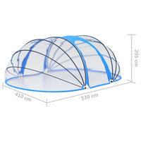 Thumbnail for Pool-Kuppel Oval 530x410x205 cm