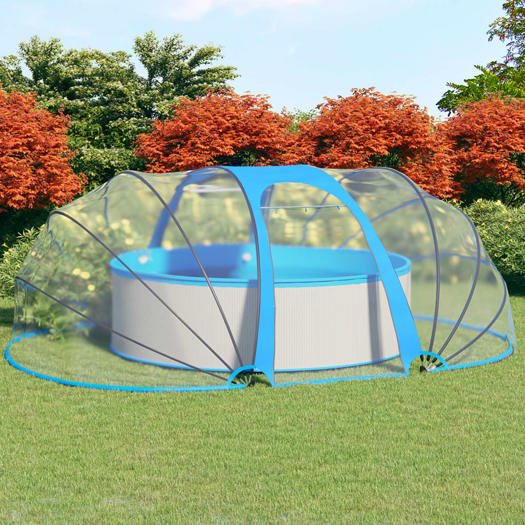 Pool-Kuppel Oval 530x410x205 cm