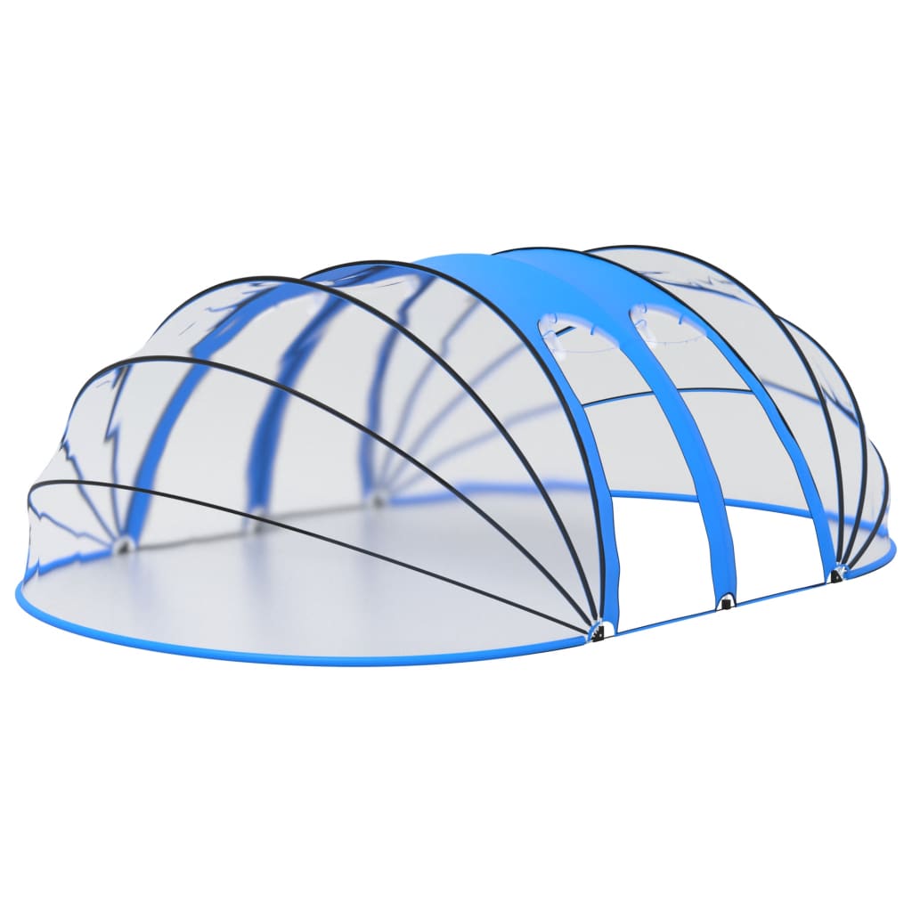Pool-Kuppel Oval 620x410x205 cm
