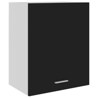 Thumbnail for Hängeschränke 2 Stk. Schwarz 50x31x60 cm Holzwerkstoff