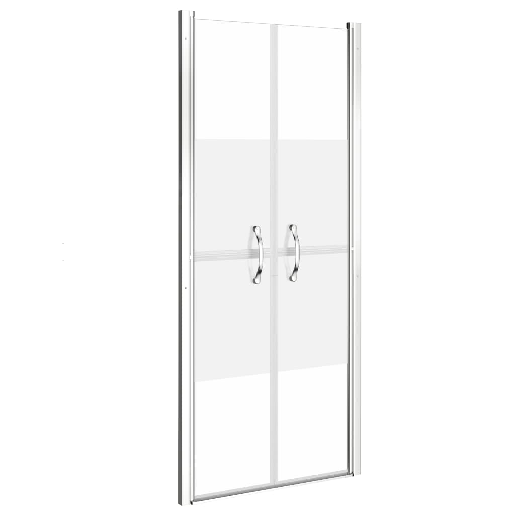 Duschtür Halbmatt ESG 96x190 cm