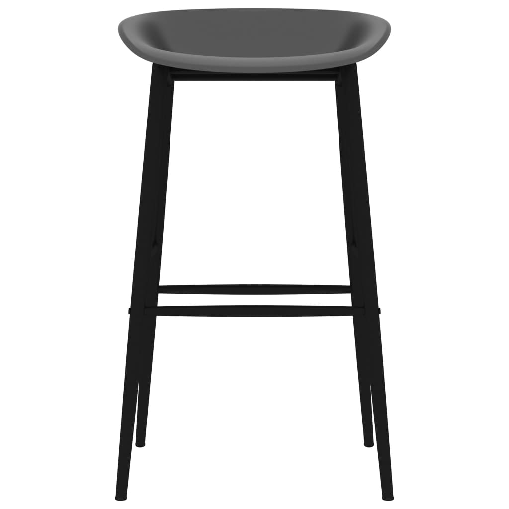 7-tlg. Bar-Set Weiß und Grau