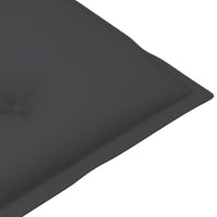 Thumbnail for Gartenstuhlauflagen 4 Stk. Anthrazit 120x50x7 cm