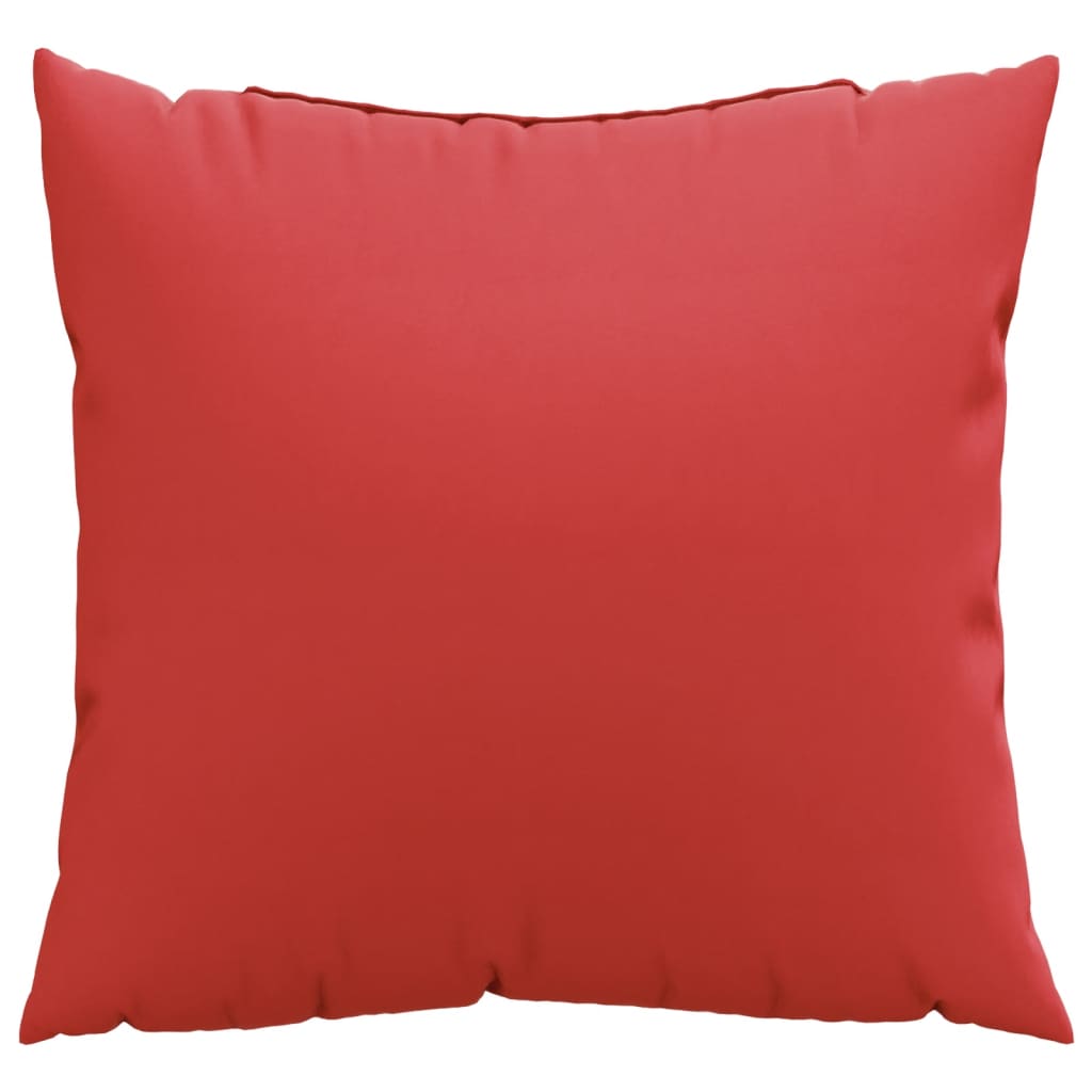 Zierkissen 4 Stk. Rot 40x40 cm Stoff