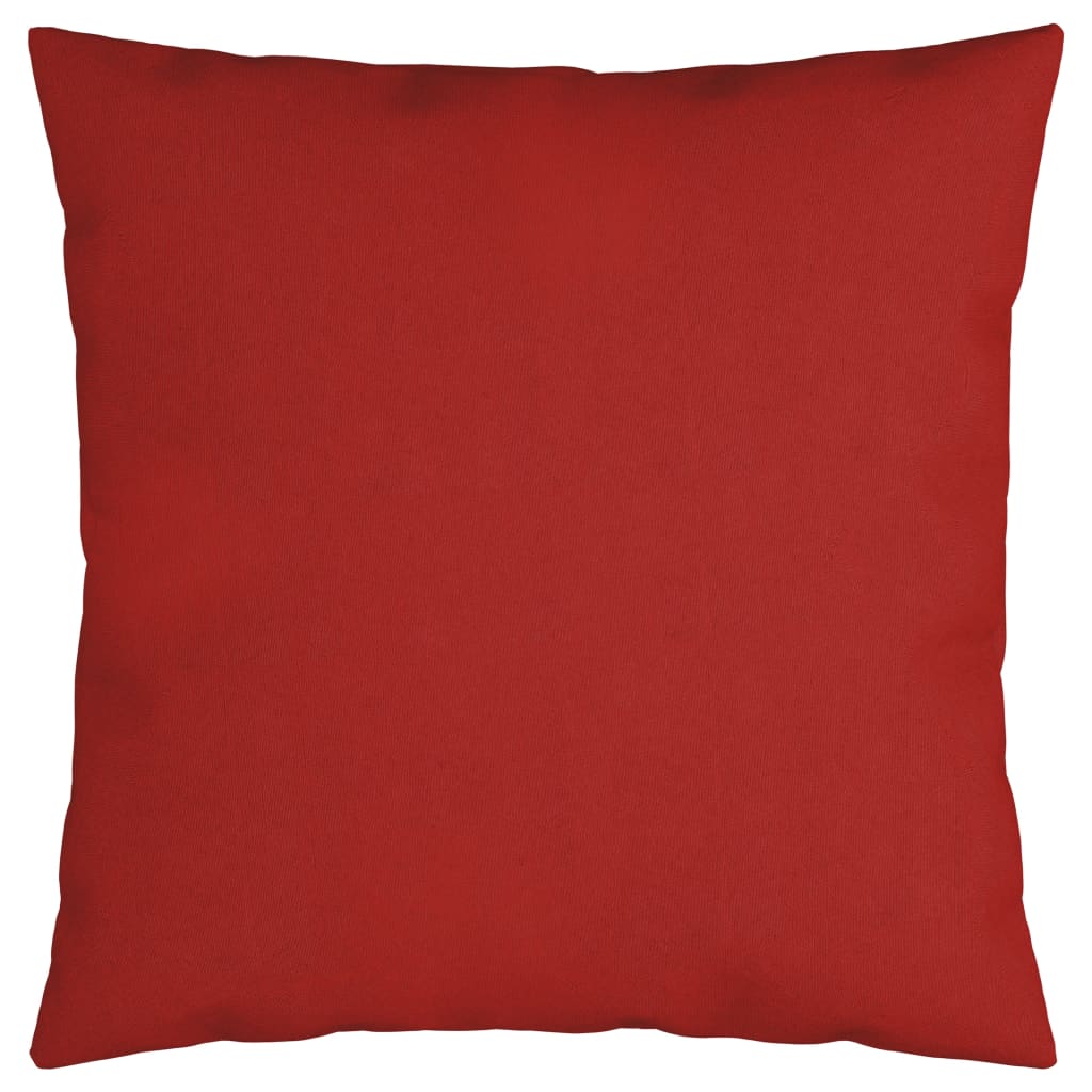 Sofakissen 4 Stk. Rot 60x60 cm Stoff