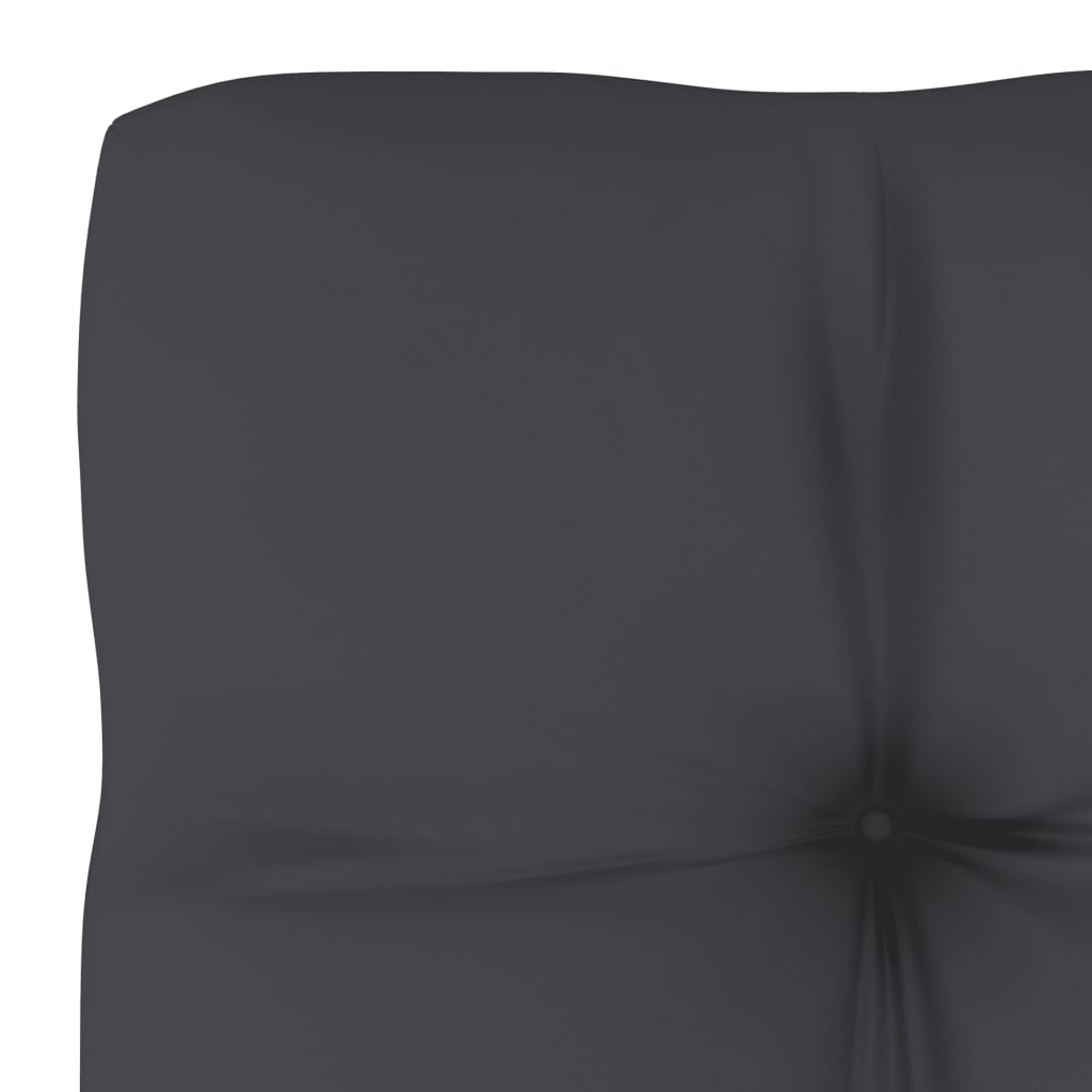 Palettensofa-Kissen Anthrazit 70x70x10 cm