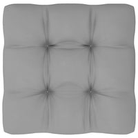 Thumbnail for Palettensofa-Kissen Grau 70x70x10 cm
