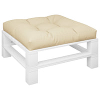 Thumbnail for Palettensofa-Kissen Beige 70x70x10 cm