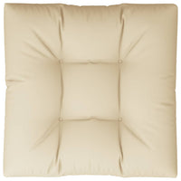 Thumbnail for Palettensofa-Kissen Beige 70x70x10 cm
