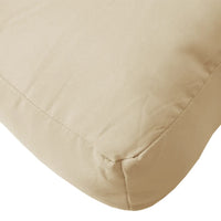 Thumbnail for Palettensofa-Kissen Beige 70x70x10 cm