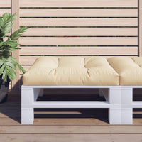 Thumbnail for Palettensofa-Kissen Beige 70x70x10 cm