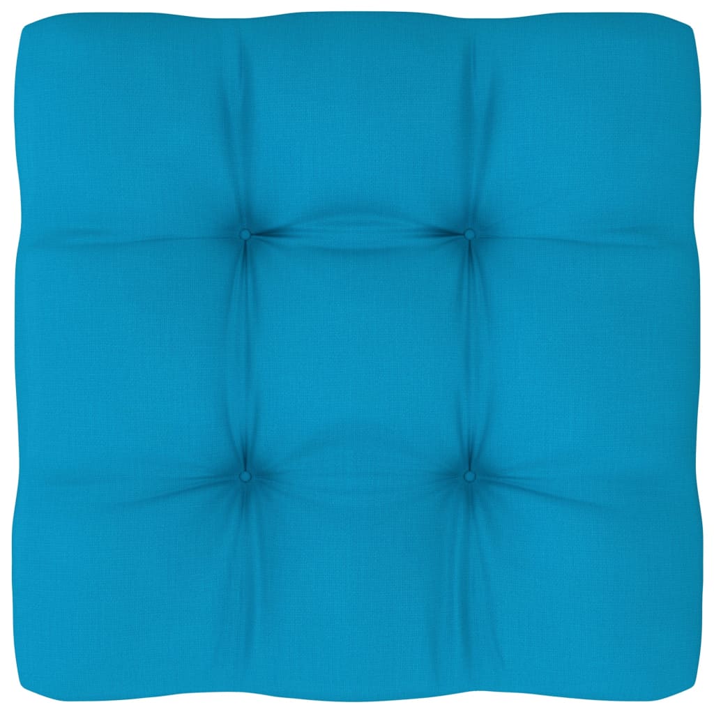 Palettensofa-Kissen Blau 70x70x10 cm