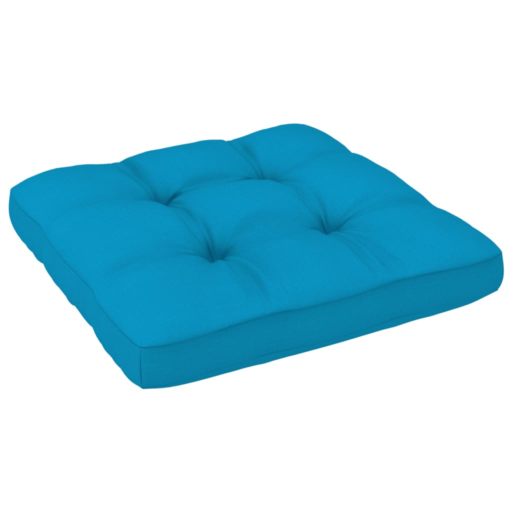 Palettensofa-Kissen Blau 70x70x10 cm
