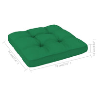 Thumbnail for Palettensofa-Kissen Grün 70x70x10 cm