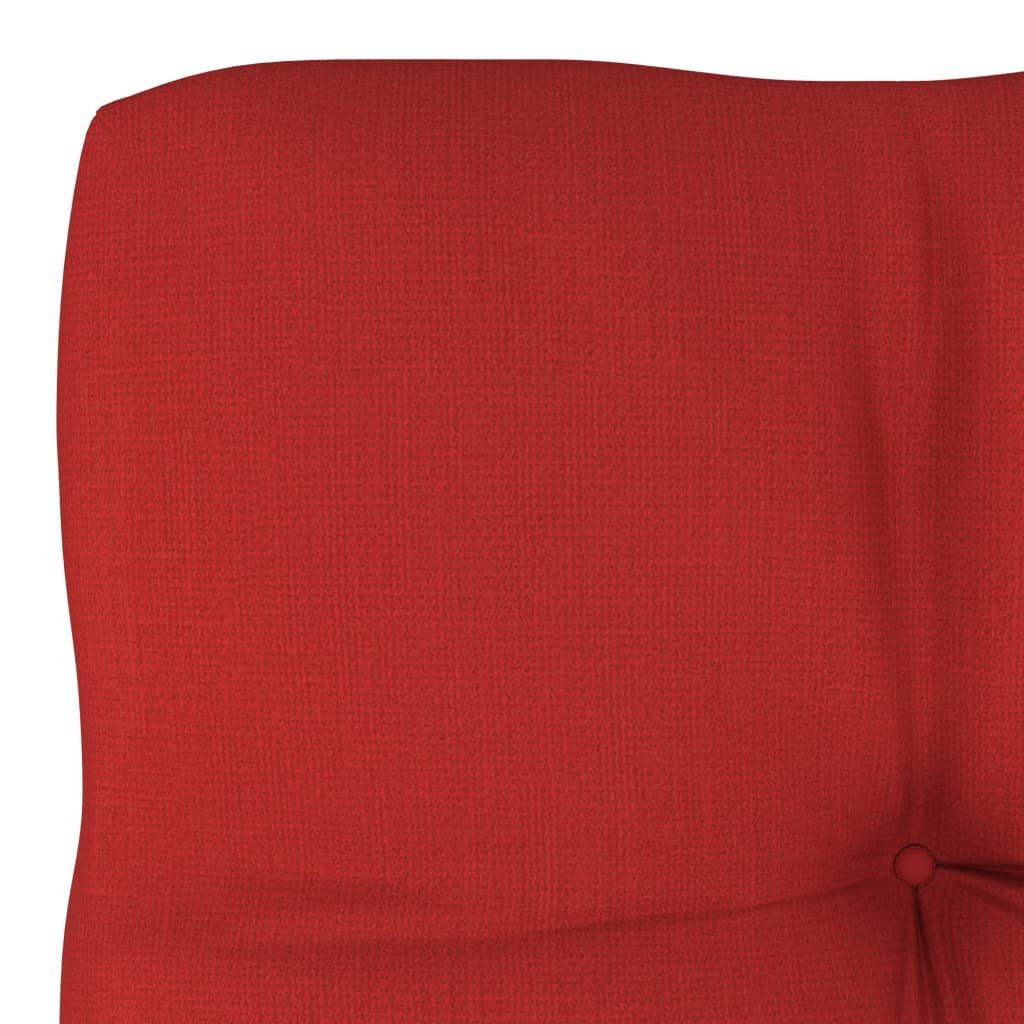 Palettensofa-Kissen Rot 70x70x10 cm