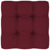 Thumbnail for Palettensofa-Kissen Weinrot 70x70x10 cm