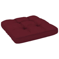 Thumbnail for Palettensofa-Kissen Weinrot 70x70x10 cm
