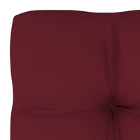 Thumbnail for Palettensofa-Kissen Weinrot 70x70x10 cm