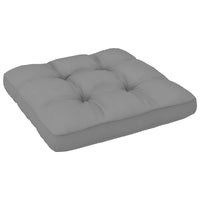 Thumbnail for Palettensofa-Kissen Grau 80x80x10 cm