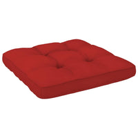 Thumbnail for Palettensofa-Kissen Rot 80x80x10 cm