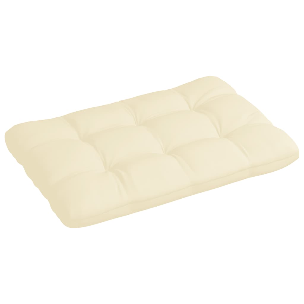 Palettensofa-Kissen Creme 120x80x10 cm
