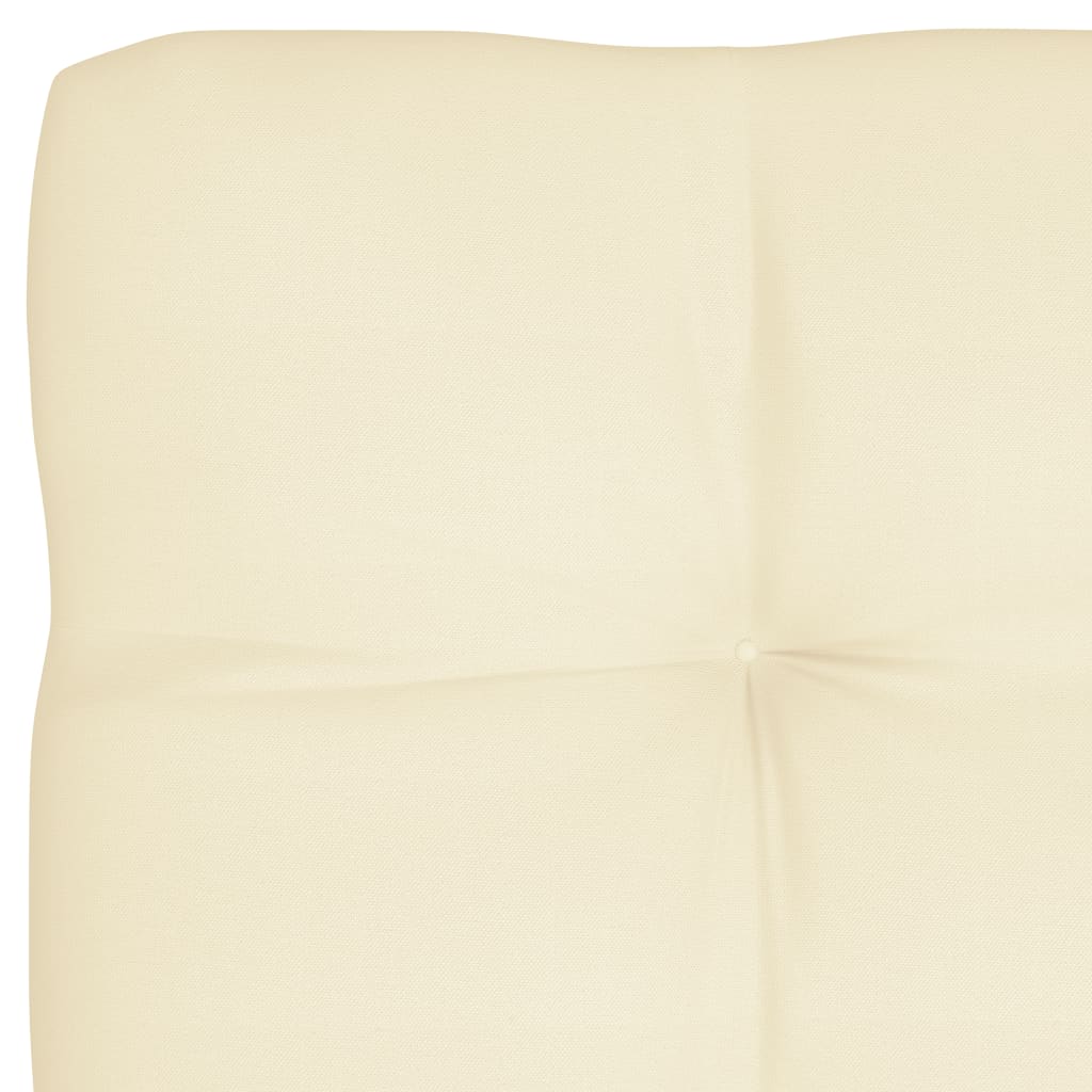 Palettensofa-Kissen Creme 120x80x10 cm
