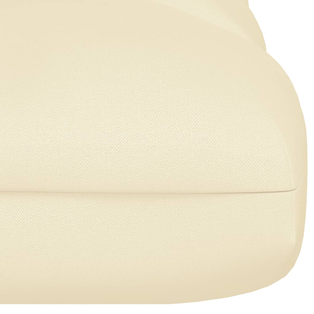 Palettensofa-Kissen Creme 120x80x10 cm