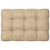 Thumbnail for Palettensofa-Kissen Beige 120x80x10 cm