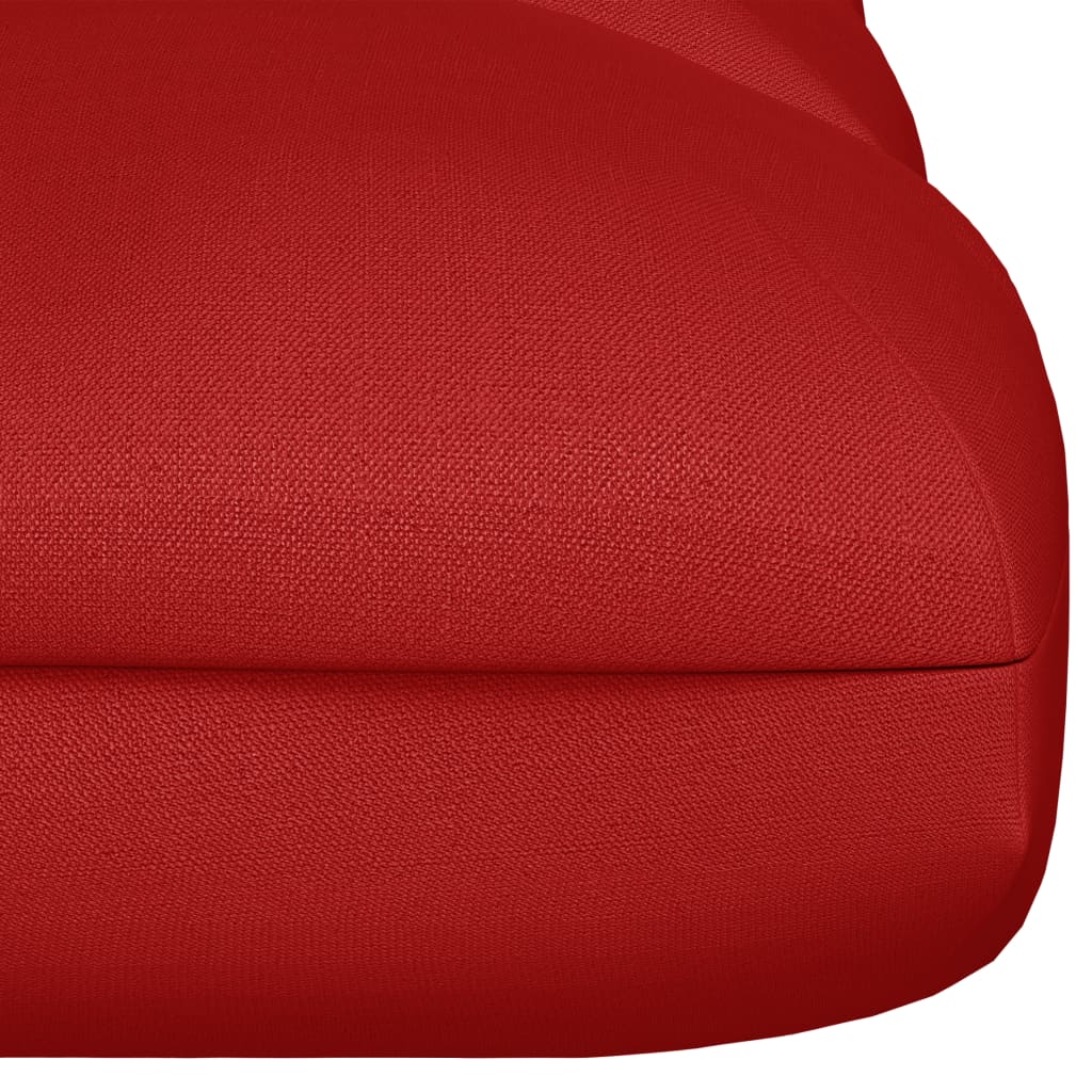 Palettensofa-Kissen Rot 120x80x10 cm