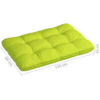 Thumbnail for Palettensofa-Kissen Hellgrün 120x80x10 cm