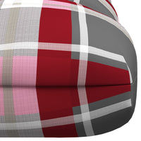 Thumbnail for Palettensofa-Kissen Rot Karomuster 120x80x10 cm