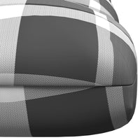 Thumbnail for Palettensofa-Kissen Grau Karomuster 120x80x10 cm