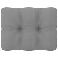 Thumbnail for Palettensofa-Kissen Grau 50x40x10 cm