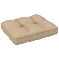 Thumbnail for Palettensofa-Kissen Beige 50x40x10 cm