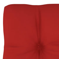 Thumbnail for Palettenkissen Rot 50x40x10 cm Stoff