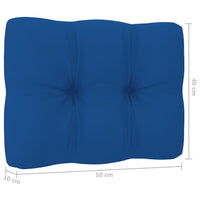 Thumbnail for Palettensofa-Kissen Königsblau 50x40x10 cm
