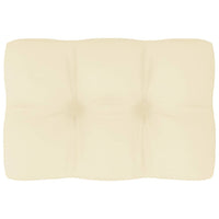 Thumbnail for Palettensofa-Kissen Creme 60x40x10 cm