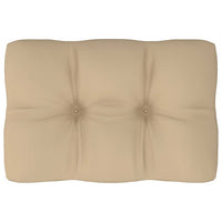 Thumbnail for Palettensofa-Kissen Beige 60x40x10 cm