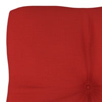 Thumbnail for Palettensofa-Kissen Rot 60x40x10 cm