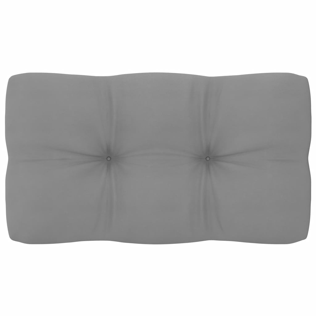 Palettensofa-Kissen Grau 70x40x10 cm