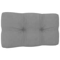 Thumbnail for Palettensofa-Kissen Grau 70x40x10 cm