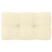 Thumbnail for Palettensofa-Kissen Cremeweiß 70x40x10 cm