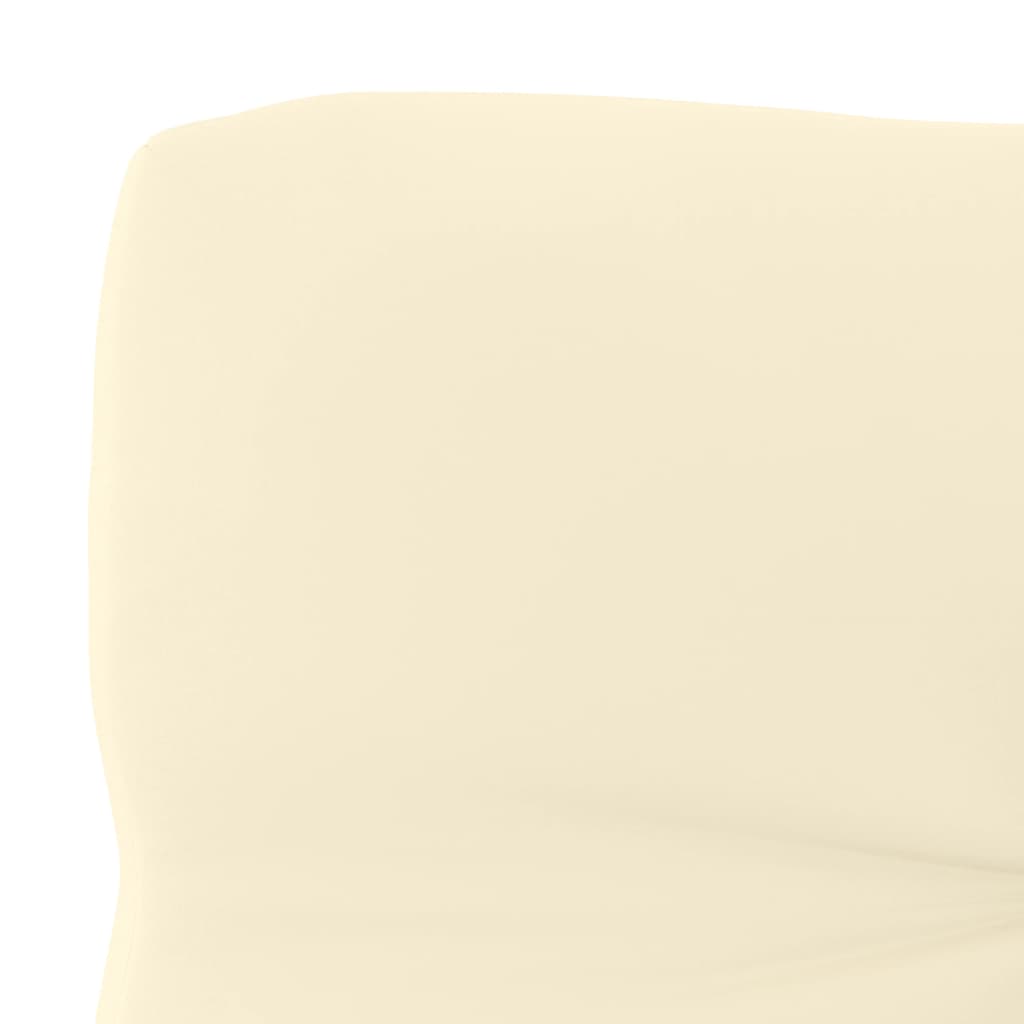 Palettensofa-Kissen Cremeweiß 70x40x10 cm