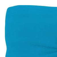 Thumbnail for Palettensofa-Kissen Blau 70x40x10 cm