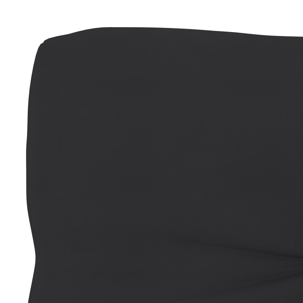 Palettensofa-Kissen Schwarz 70x40x10 cm