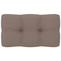 Thumbnail for Palettenkissen Taupe 70x40x10 cm Stoff